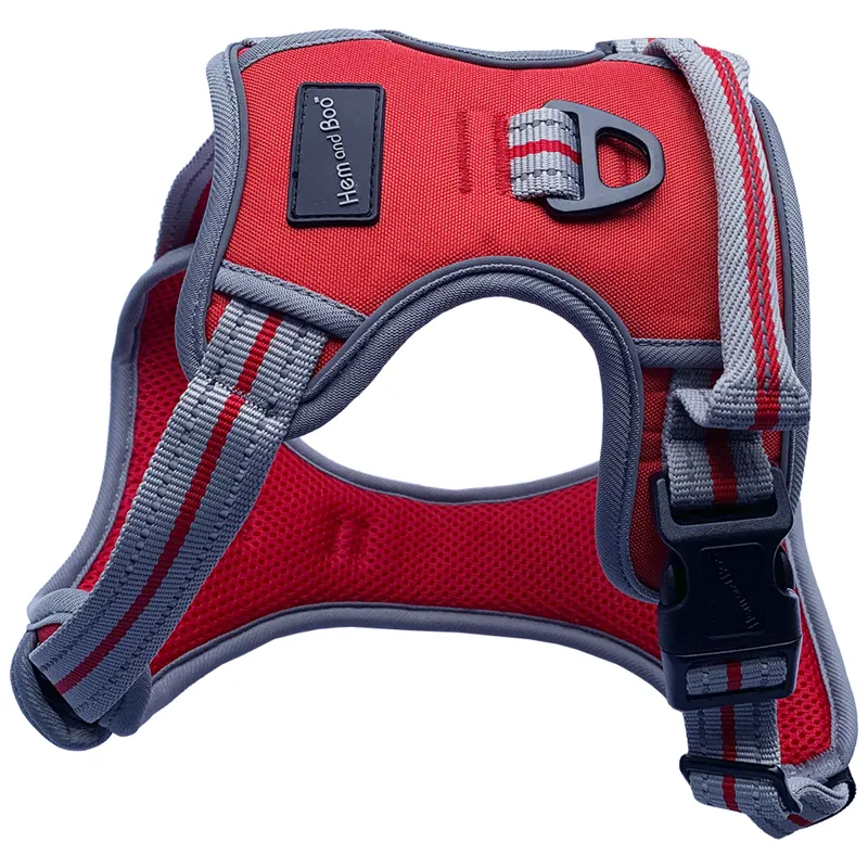 Hem and Boo Sports Harness - Red
